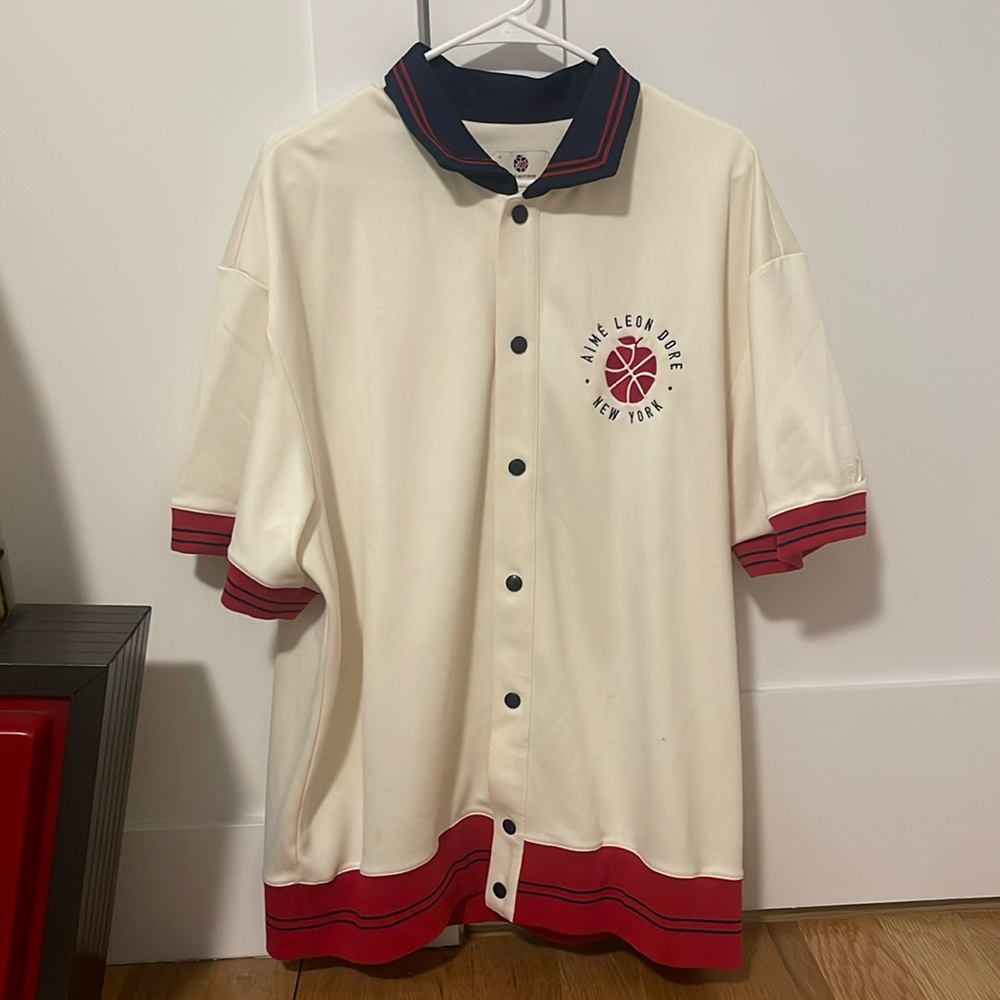 Aime Leon Dore x New Balance short sleeve over shirt XL